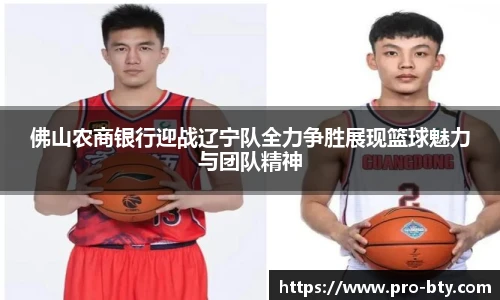 佛山农商银行迎战辽宁队全力争胜展现篮球魅力与团队精神